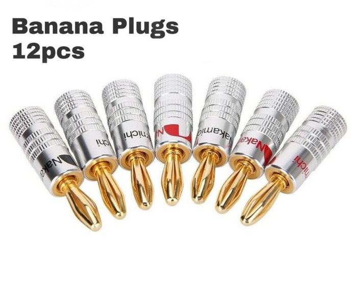 Banana Plugs 12pcs