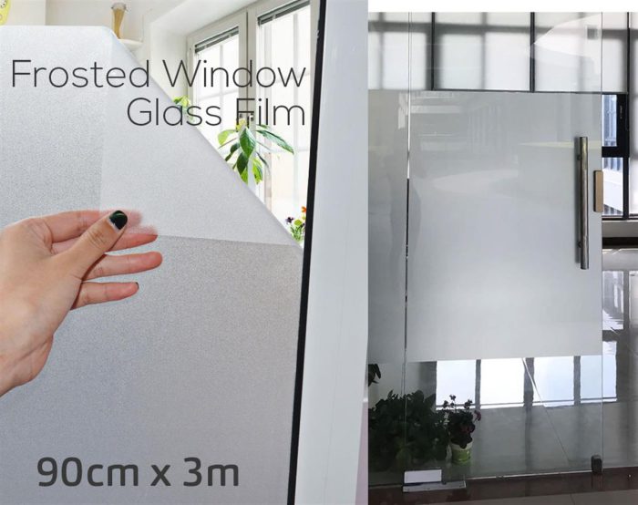 Frosted Window Glass Film 90cm x 3m