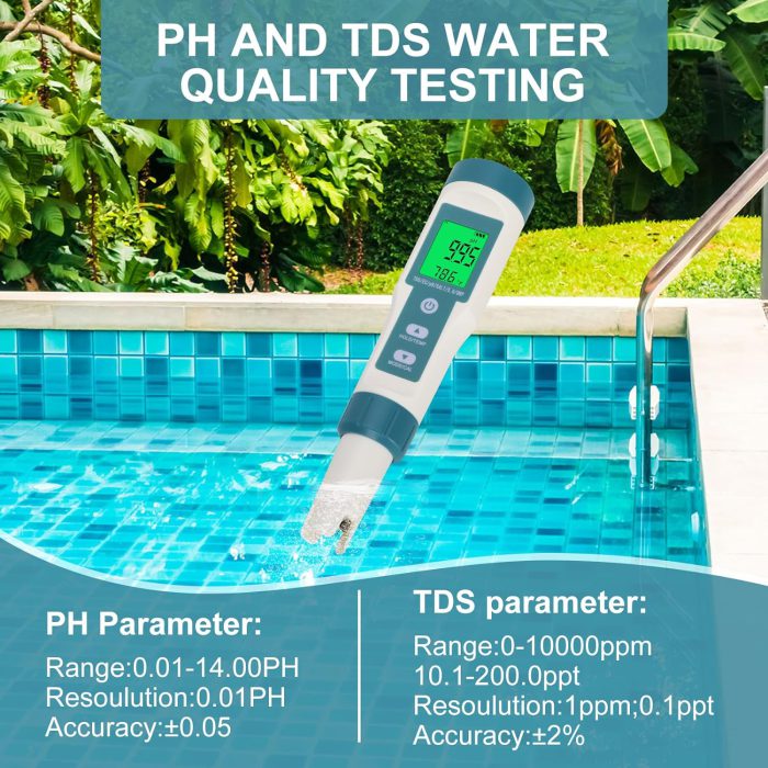 7 in 1 Digital Pool Tester