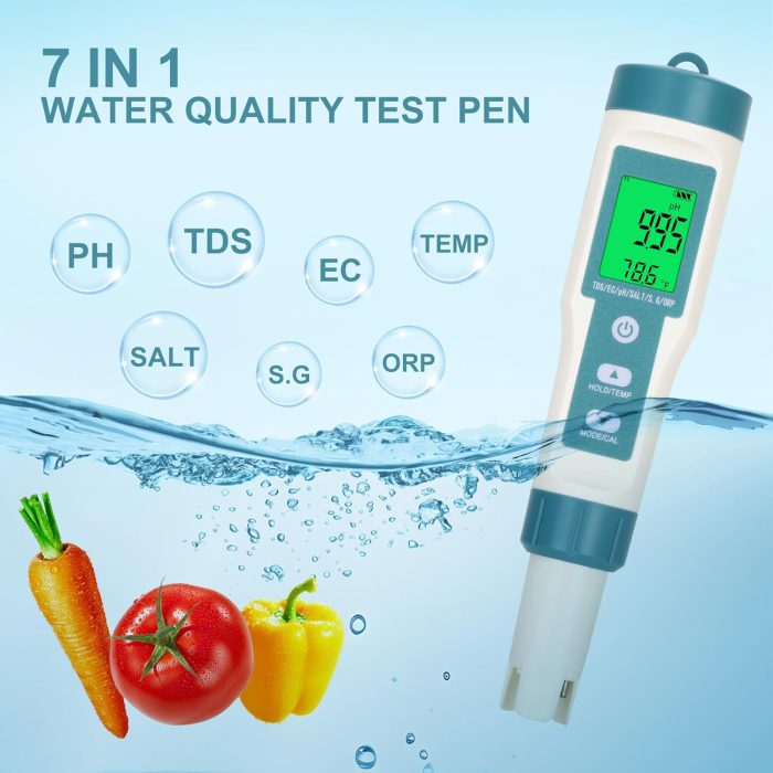 7 in 1 Digital Pool Tester