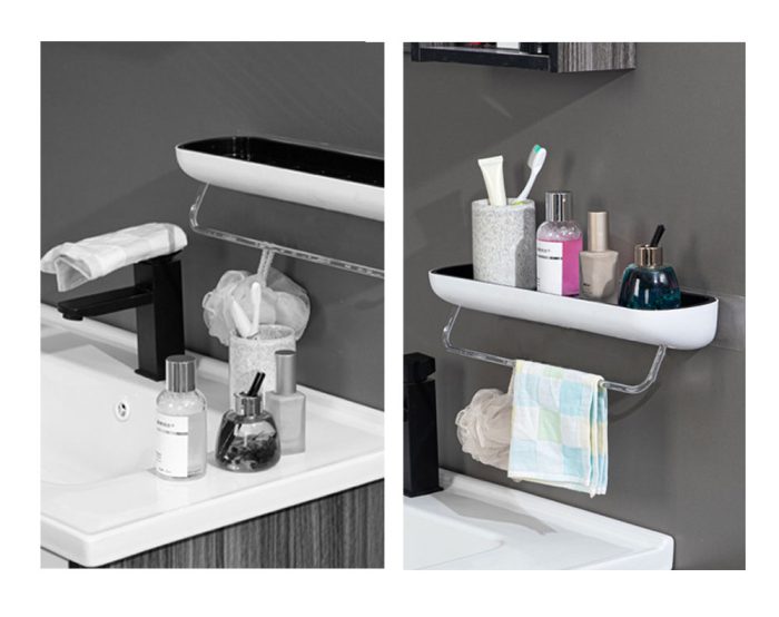 Bathroom Storage Shelf Toilet Rack New