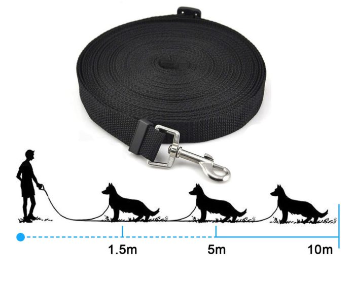 PET TRAINING LEAD 10M BLACK