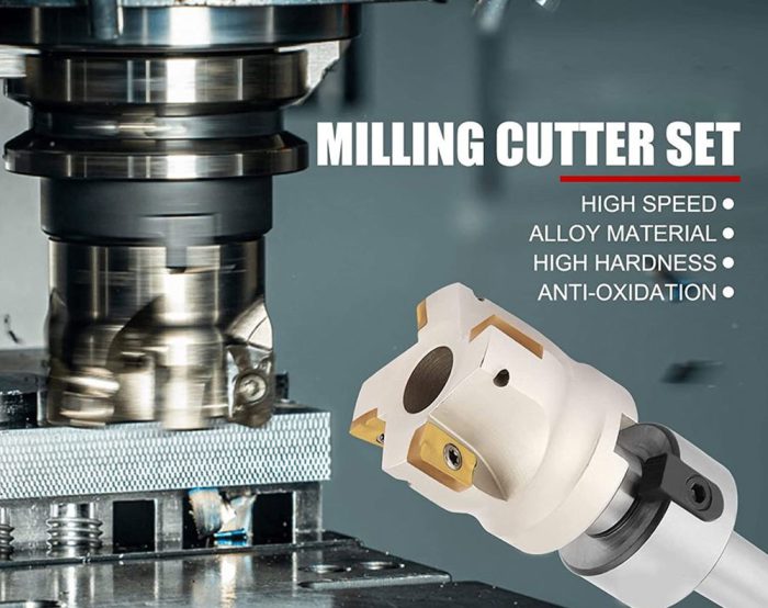 13Pcs End Milling Cutter Set