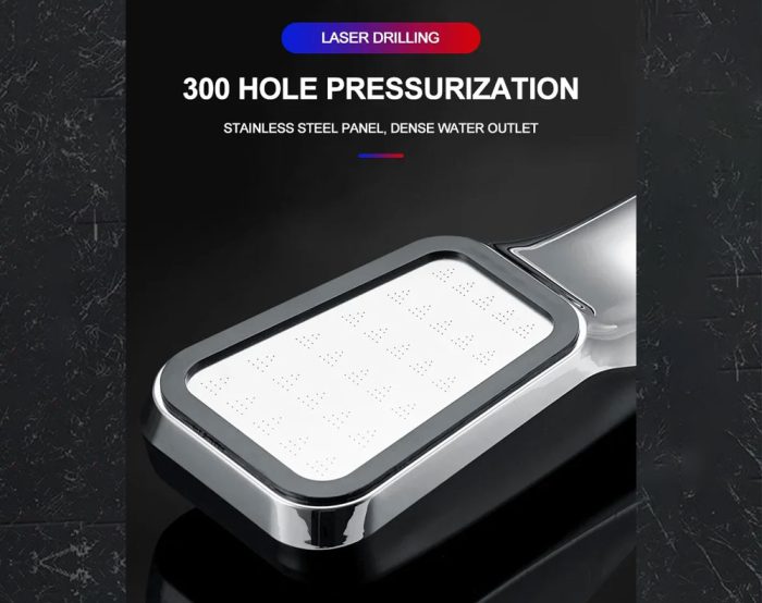 300 hole Pressurized Water Shower Chrome