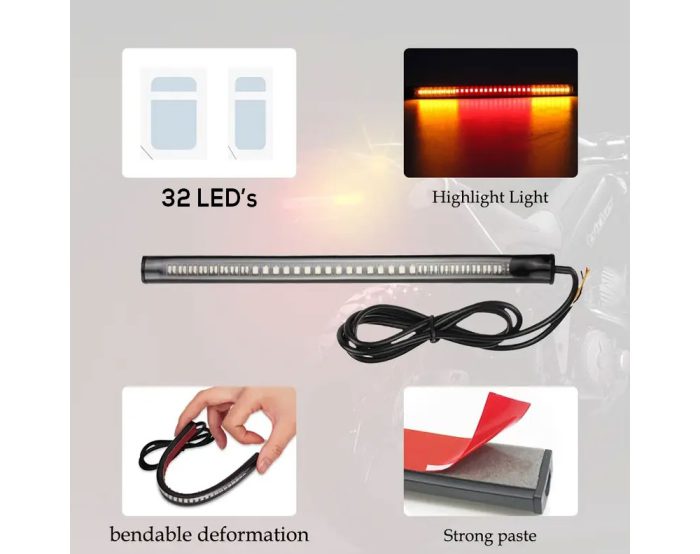 Universal Flexible 32LED Motorcycle Light Strip