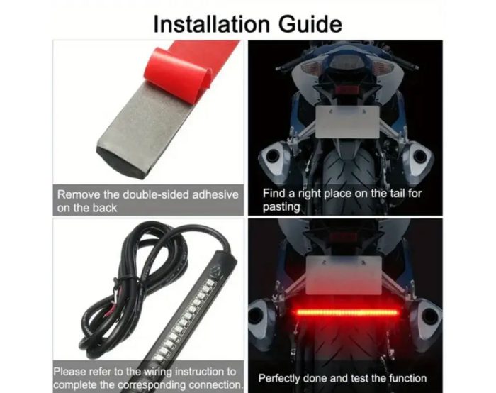 Universal Flexible 32LED Motorcycle Light Strip