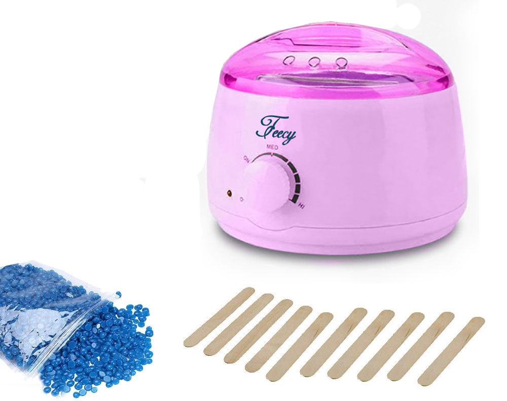 Hair Removal Waxing Kit Pink