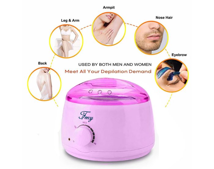 Hair Removal Waxing Kit Pink