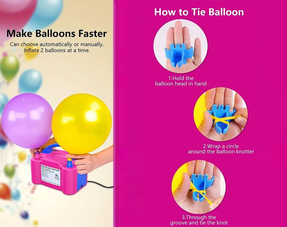 Balloon Air Pump