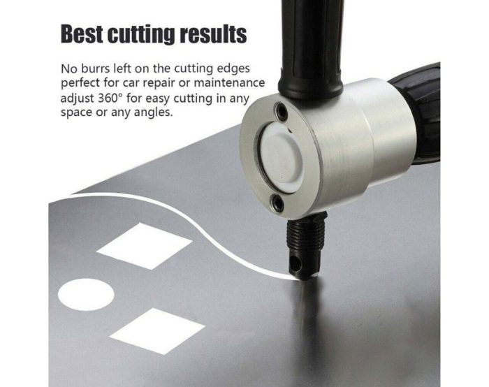 Nibbler Cutter Saw Drill Attachment