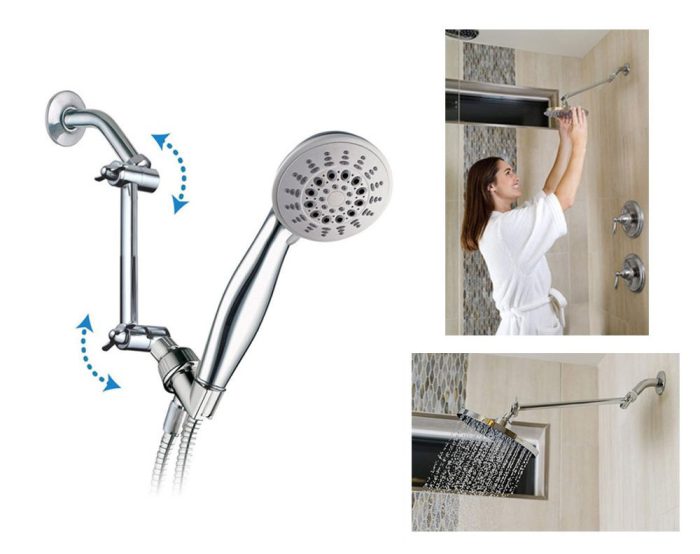 Shower Head Extension Arm