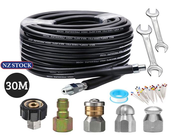 30m Drain Cleaning Hose Kit