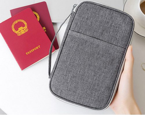 Travel Wallet Document Case Bag