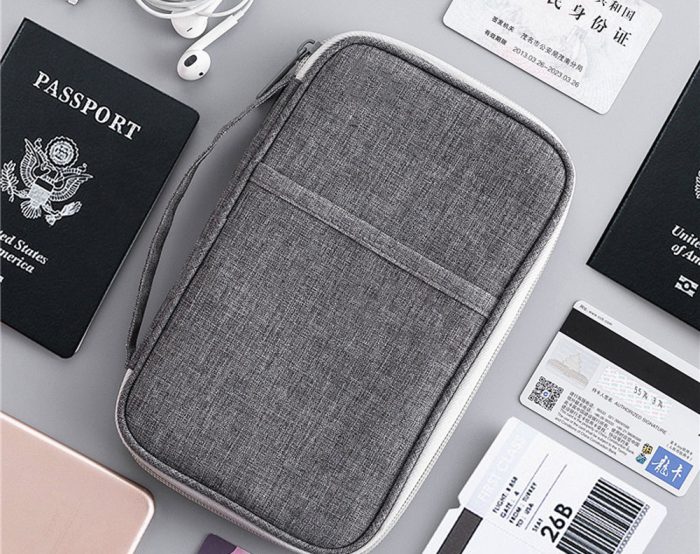 Travel Wallet Document Case Bag