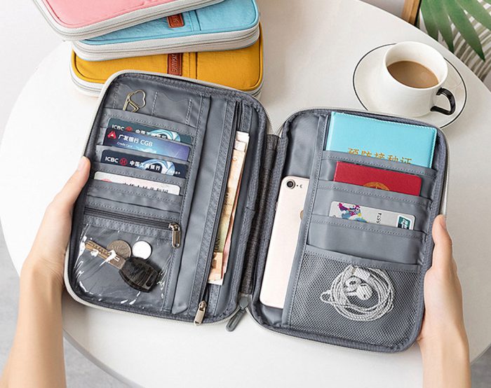 Travel Wallet Document Case Bag