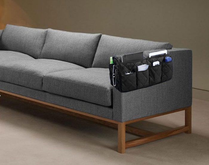 Armchair Table Storage Holder