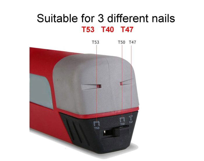 Cordless Staple Gun Nailer Machine