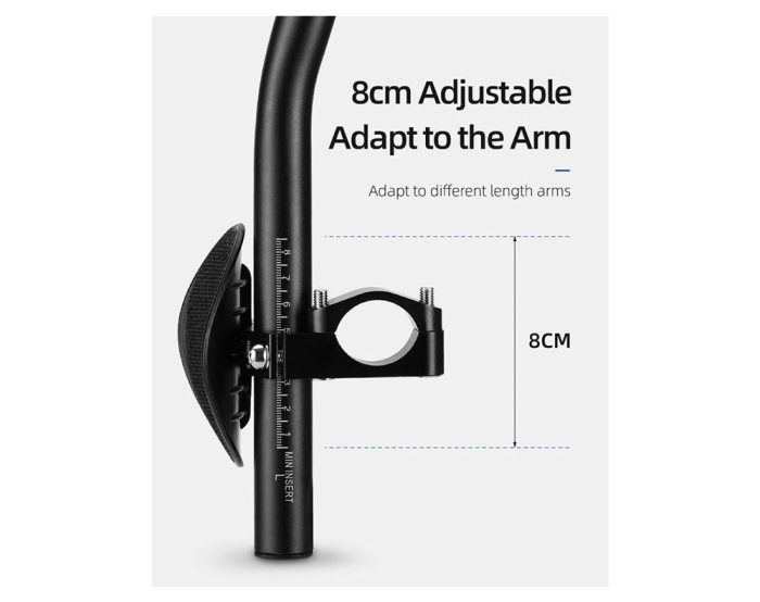 Adjustable Bicycle Armrest Handlebar