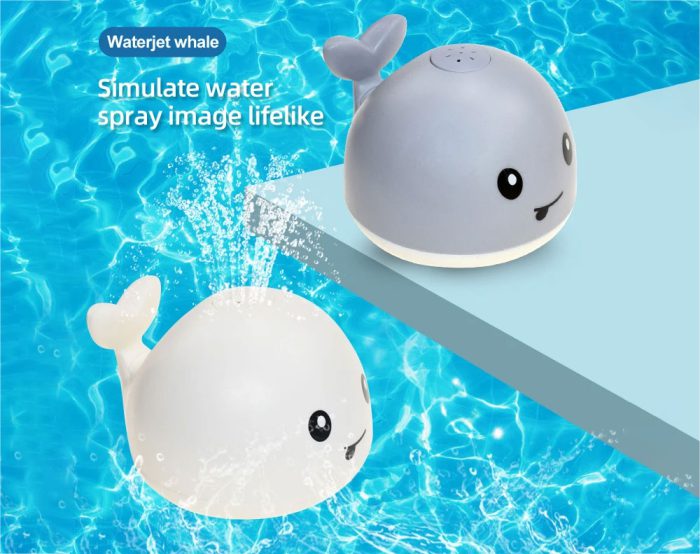 Whale Baby Bath Toy