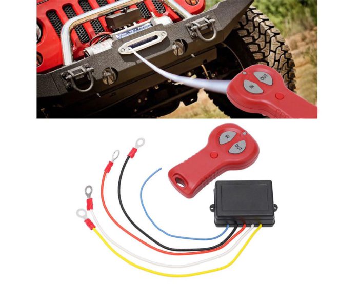 12-24V Winches Remote Control