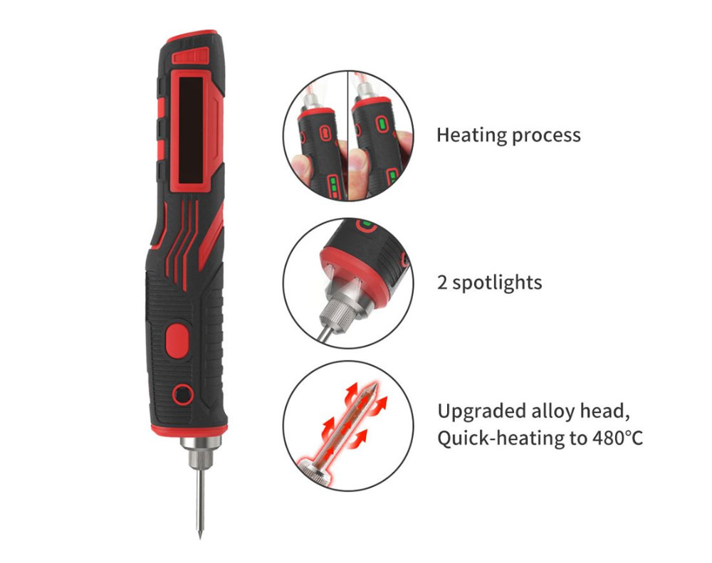 Rechargeable Soldering Iron