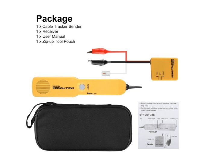 Network Cable Tracker Tester