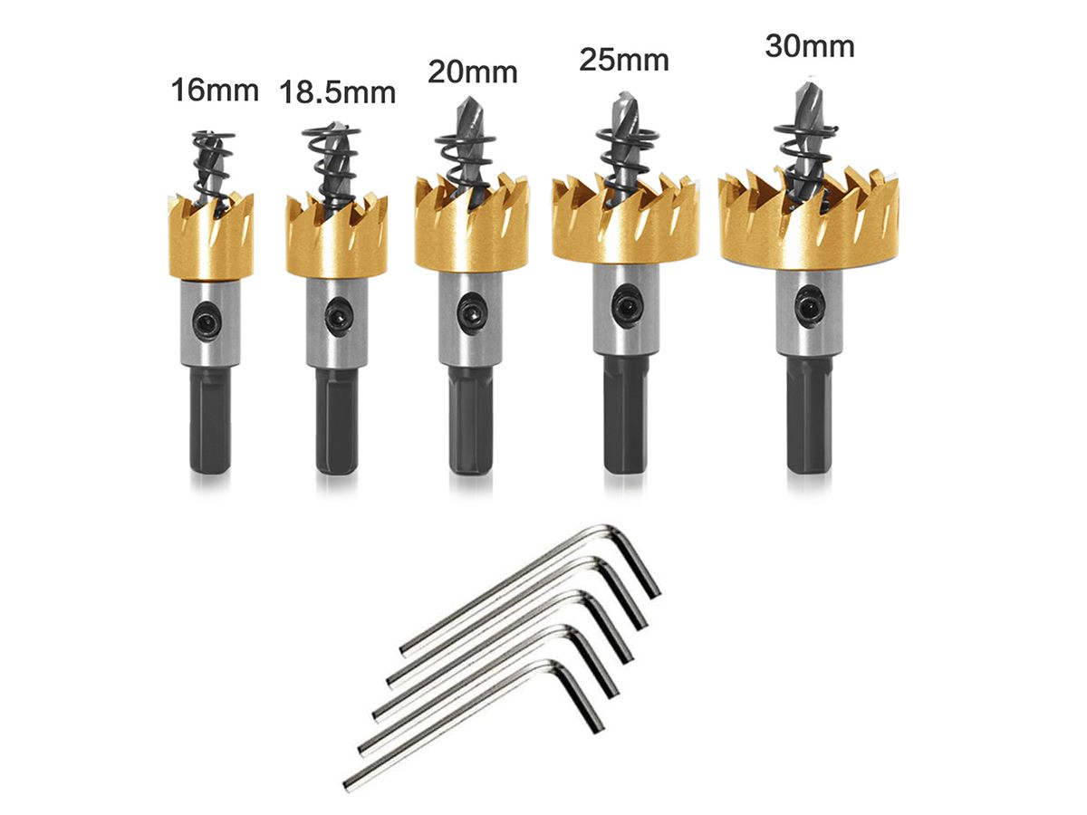 Hole Saw Drill Bit Set