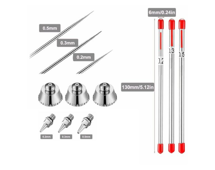 Airbrush Nozzle Needle Tool