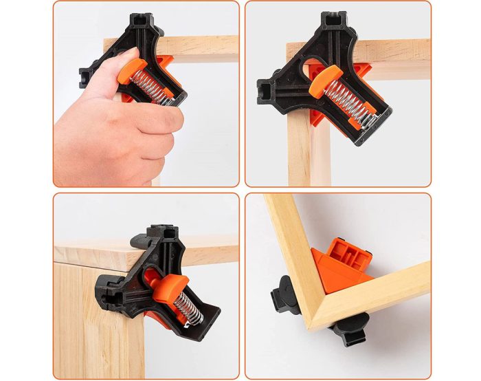 4PCS Woodworking Corner Clip