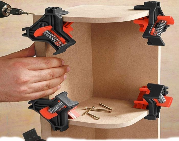 4PCS Woodworking Corner Clip