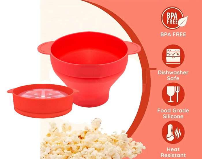 Microwave Popcorn Bowl