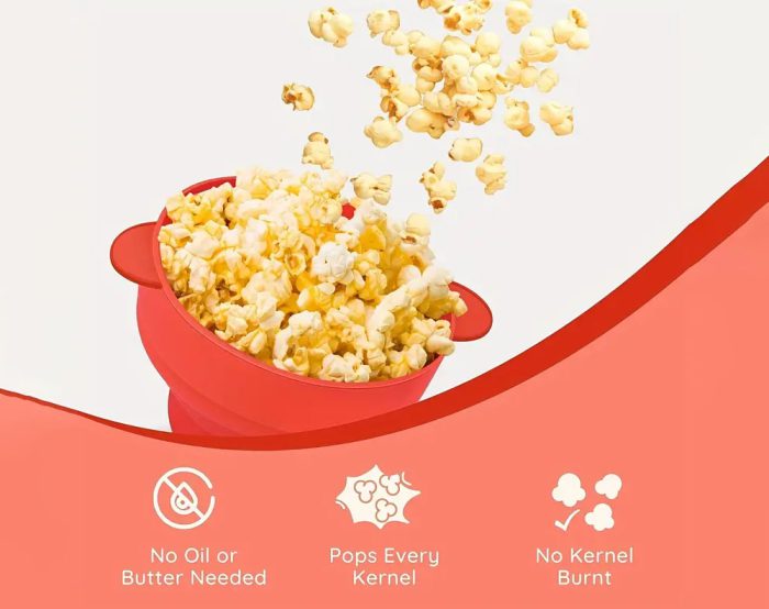 Microwave Popcorn Bowl