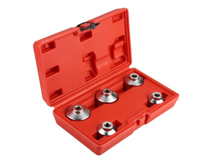 5Pcs Oil Filter Socket Set