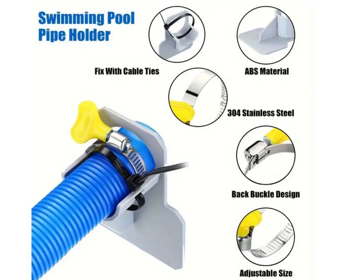 Pool Pipe Holder Set