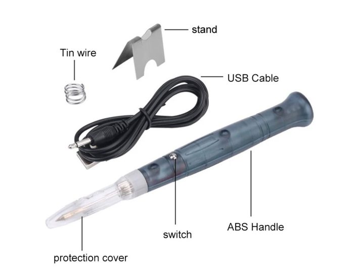 USB Soldering Iron Tool Kit