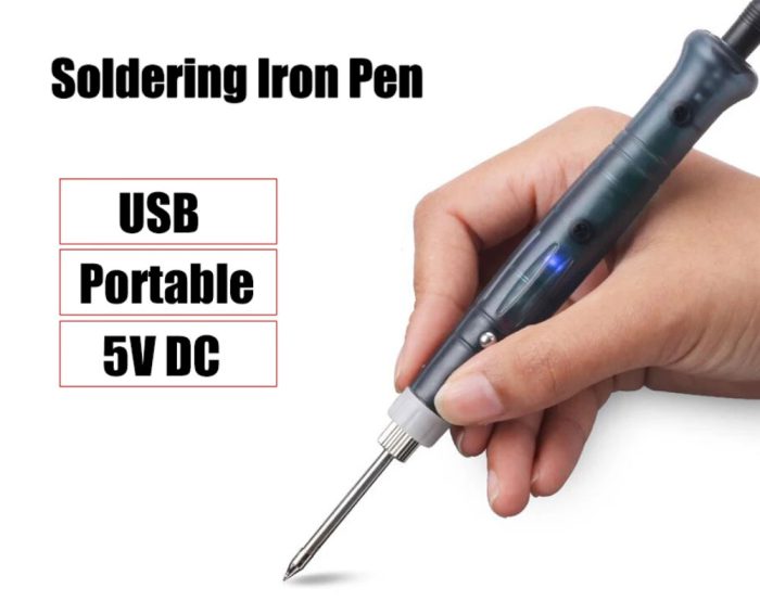 USB Soldering Iron Tool Kit