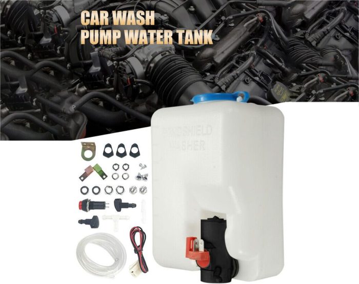 Windscreen Washer Bottle Kit