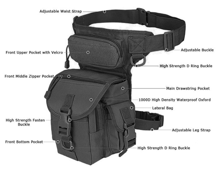 Hunting Bag Pack Black