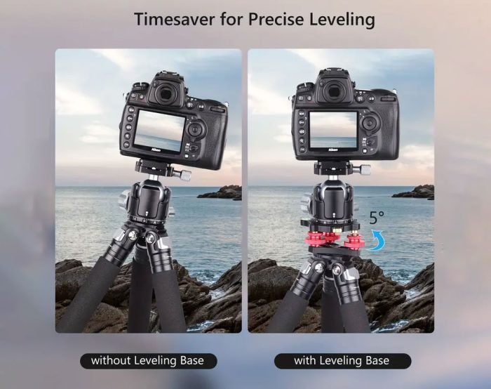 Tripod Camera Leveling Base