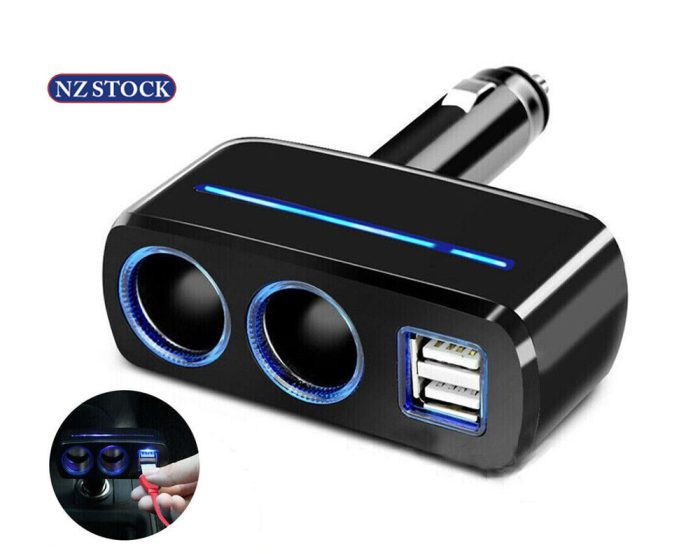 Car Cigarette Lighter Charger Adapter