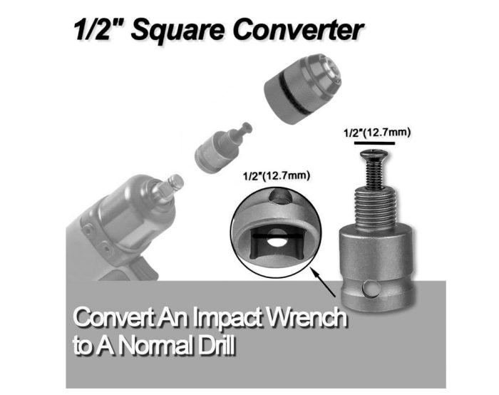 Drill Chuck Adapter Hex Shank