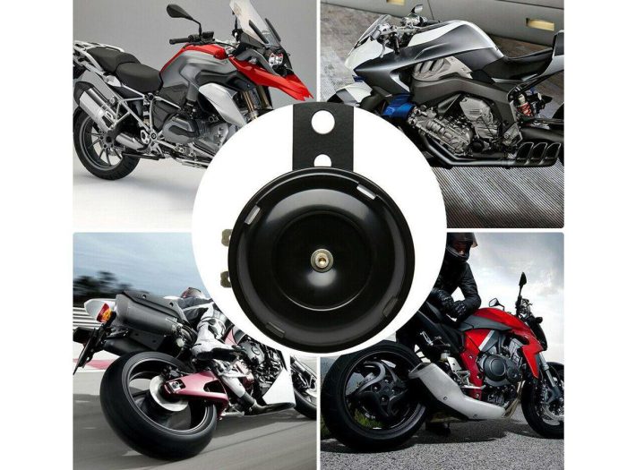 12V Super Loud 100dB ATV Motorcycle Horn - 70mm