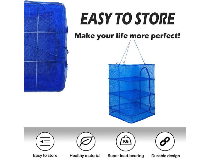 FISH FOLDING DRYING NET 3 LAYER