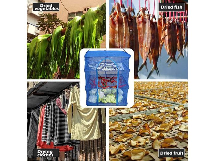 FISH FOLDING DRYING NET 3 LAYER