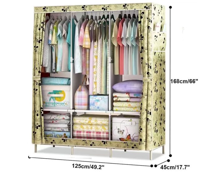 Clothes Wardrobe (Mickey) 125*45*165