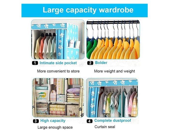 Clothes Wardrobe (Mickey) 125*45*165