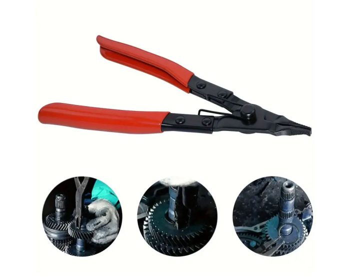 T&E Tools Straight Tip Lock Ring Plier