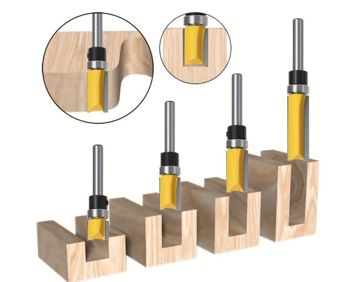 FLUSH TRIM ROUTER BIT 1/4 INCH