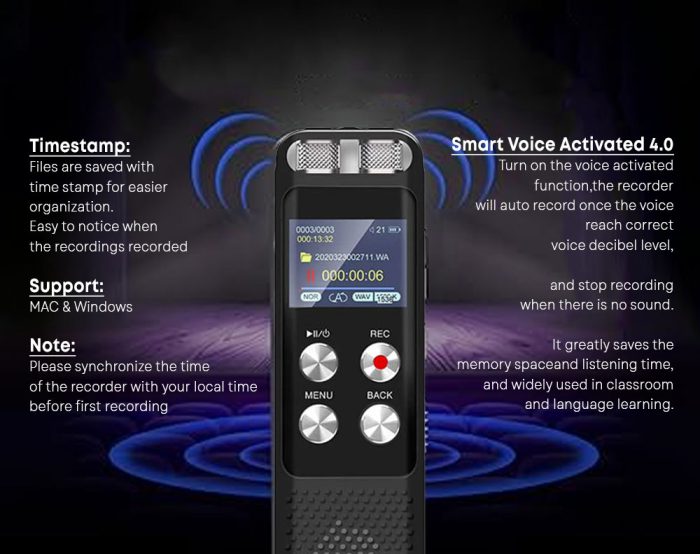 Smart Recorder MP3 Player