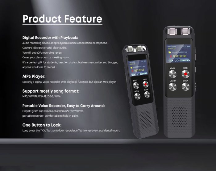 Smart Recorder MP3 Player